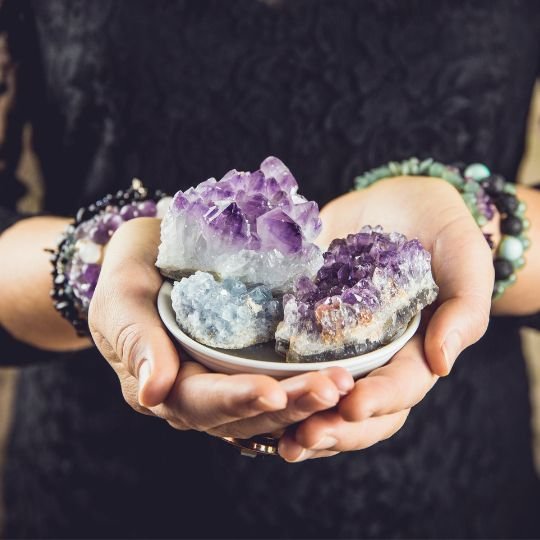 crystal healing and body work